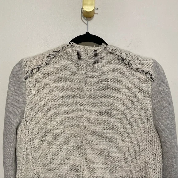 We the Free Free People Tweed Asymmetric Moto Bomber Jacket - Picture 7 of 8